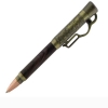 Lever Action Bullet Ballpoint Click Pen - Antique Brass