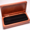 Redwood Pen Box - Recessed Lid